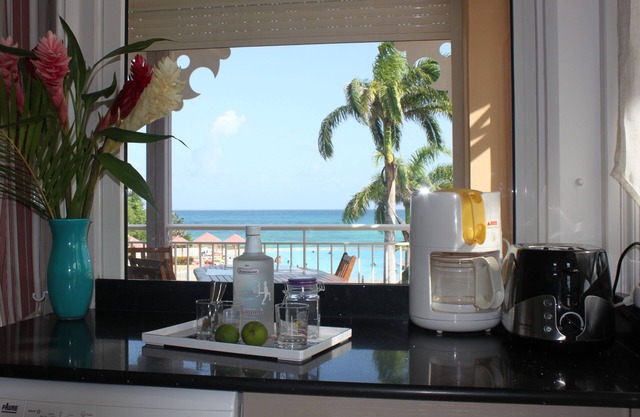 SEA VIEW appartement climatisé de 65m2 +terrasse 30m- vue mer et piscine