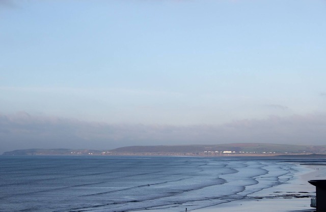 Appartement avec vue sur mer avec vue sur la baie de Bideford et à 5 minutes à pied de la plage