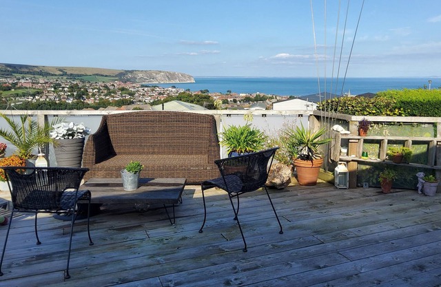 Sea views.