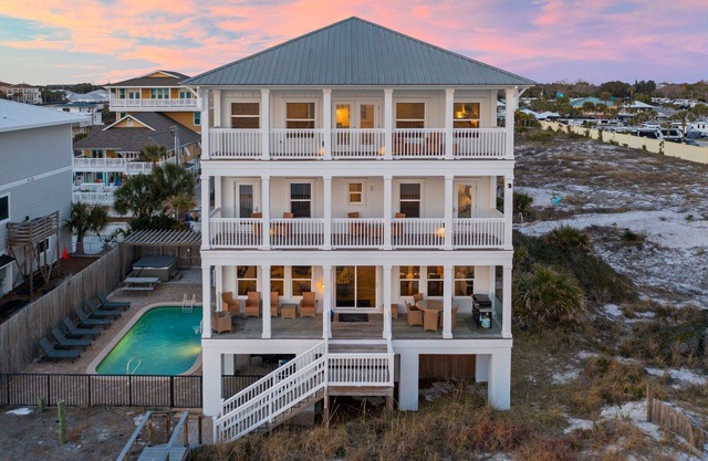 Superbe maison de vacances Gulf-Front à Miramar Beach w / piscine privée!