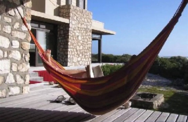 Maison en bord de mer dans la réserve des Aiguilles à la pointe sud de l'Afrique