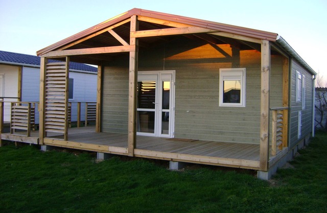 Chalet bord de mer tout confort proche des plages du débarquement en Normandie