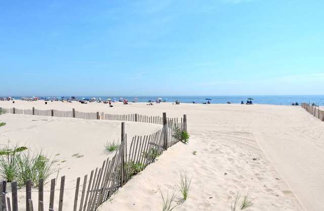 Maison de plage élégante avec de vastes espaces communs (étapes de la plage et de la promenade!)