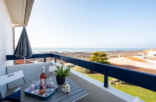 Vue mer ! Appartement pour 4