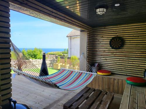 Seaview Home with Private Garden, BBQ, Decking & Fire Pit