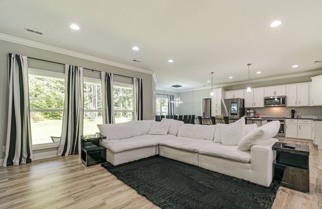Secluded 18-Acre Retreat in Staley w/Game Room