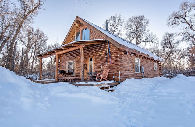 Cabine isolée avec bain à remous et sauna près de Tetons