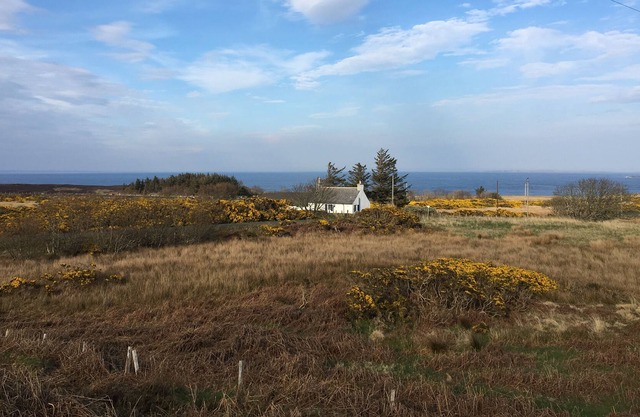 Cottage isolé avec vue sur la mer