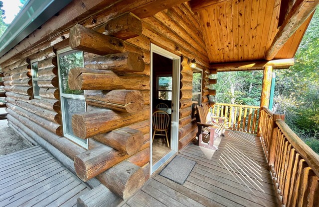 cabines de ruisseau isolé