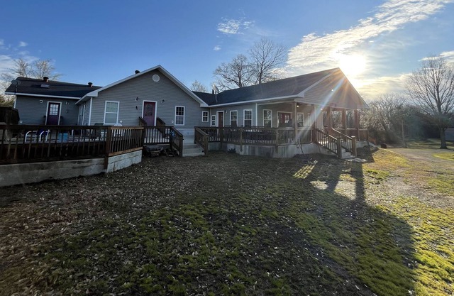 Secluded Home with Mountain view in Hattieville, AR w/ Pool and Firepit