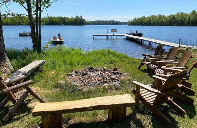 Retiré Lake Front Accueil En Minocqua.
