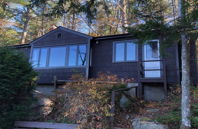 Secluded lakefront cottage with private beach LAKES REGION, DENMARK MAINE
