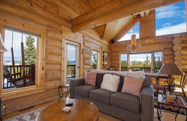 Log Cabin personnalisé sur 40 Acres 9 personnes