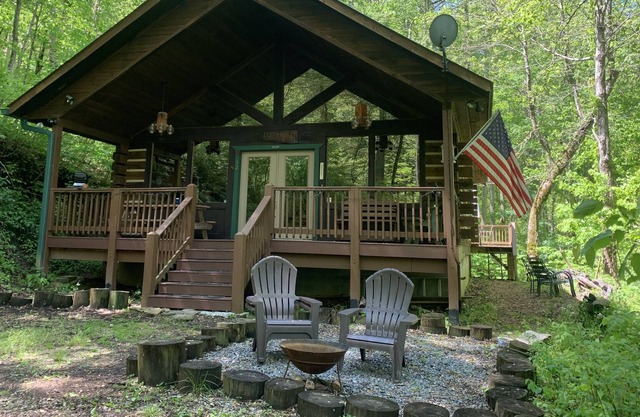 Escapade isolée dans la forêt de Nantahala