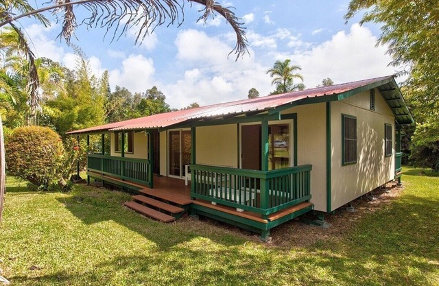 Maison tranquille isolée près de Pahoa. 1 / 2way entre Hilo et Volcano National Park