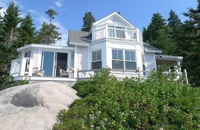 Retiré Stonington, Maine chalet bijou avec vue Rockefeller de Penobscot Bay
