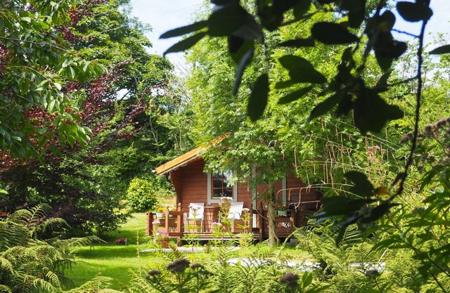 15% de réduction pour août Lodge suédoise dans privé Lakeside Garde
