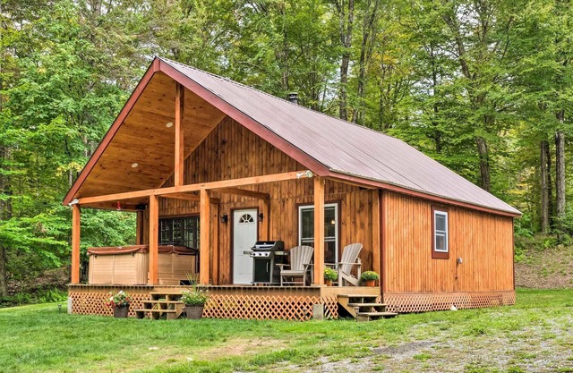 Nestled on 14 acres near Victory State Forest, easy access to Burke Mountain