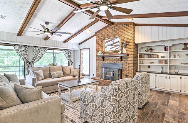 NEW! Secluded Waterfront Getaway w/ Private Dock!