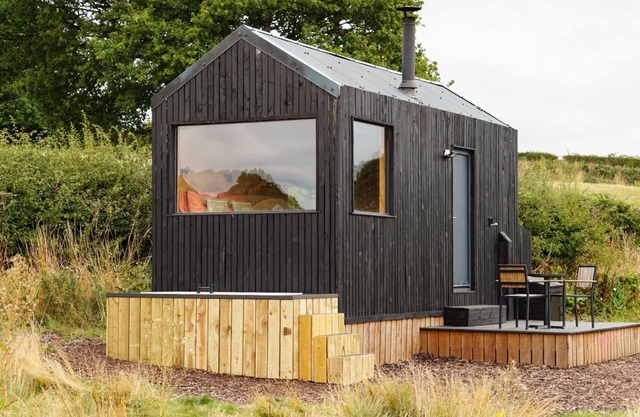 Off-Grid Cabin in the Mountains