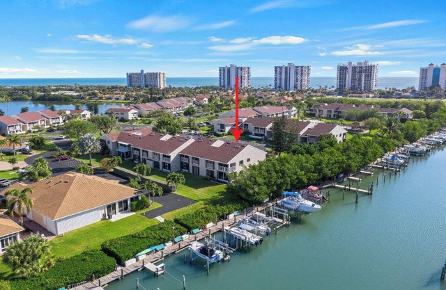 Second Story Villa with Marina View and Private Beach Access