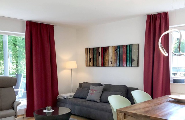Appartement luxueux dans un quartier résidentiel avec un grand balcon exposé sud