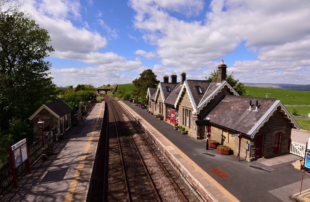 Self-catering accommodation in the beautiful North Pennines in a lovingly restored station building,