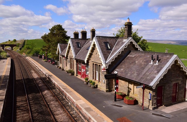 Self-catering accommodation in the beautiful North Pennines in a lovingly restored station building.