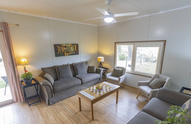 Accessible Apartment on the Rail Trail with view of Mount Buffalo