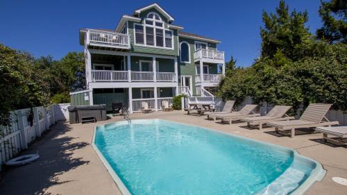 Semi-Oceanfront, 6 BRs, Priv Pool, H Tub, Rec Rm, OS6B, Seashell