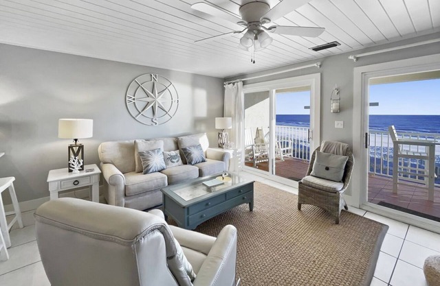 Je vois la mer! De ce délicieux condo Eastern Shores Seagrove FL.