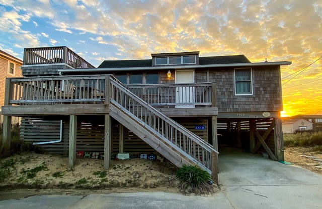 Serendipity Outer Banks: Cottage semi-Oceanfront à Kitty Hawk + Dog Friendly
