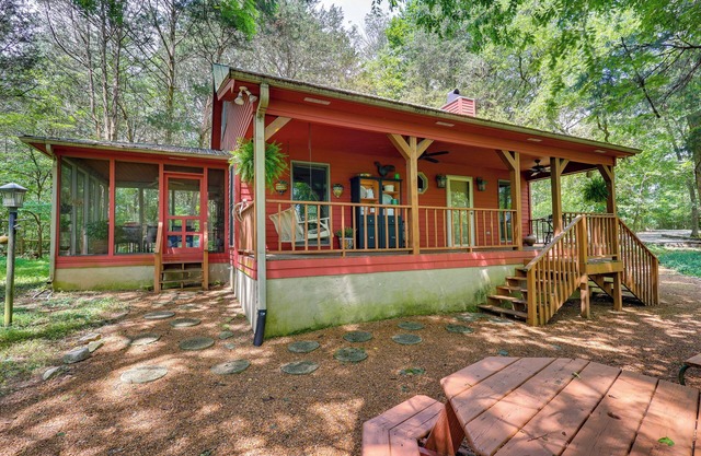 Serene Cabin w/ Riverfront Views & Access!