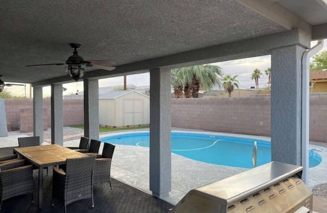 "Serene Desert Oasis”