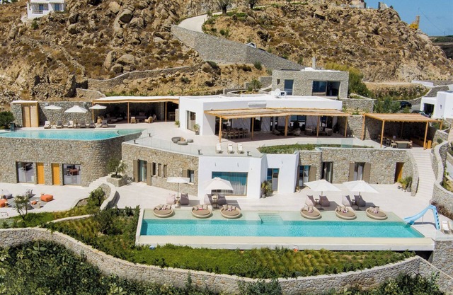 Serenity Psarou Estate - A top-luxury, ultra-exclusive, 7-star villa in Mykonos