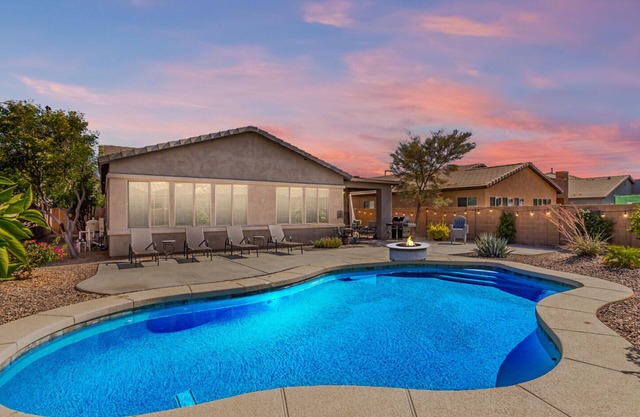 New Listing! Modern Home with Heated Pool Golf Community!