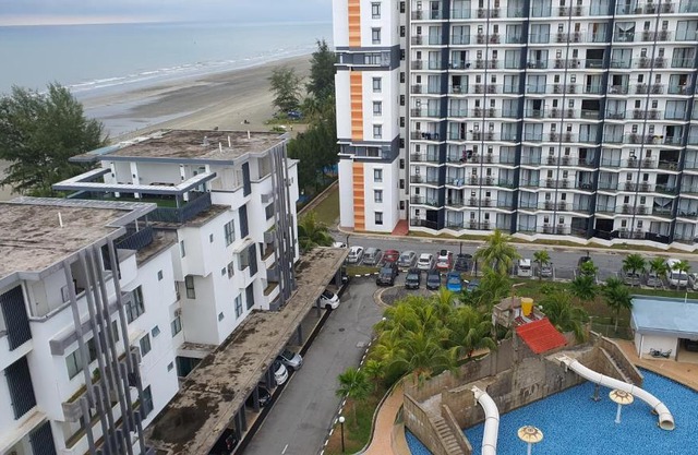 SG Resort Residence, studio, sea & pool view, high level unit