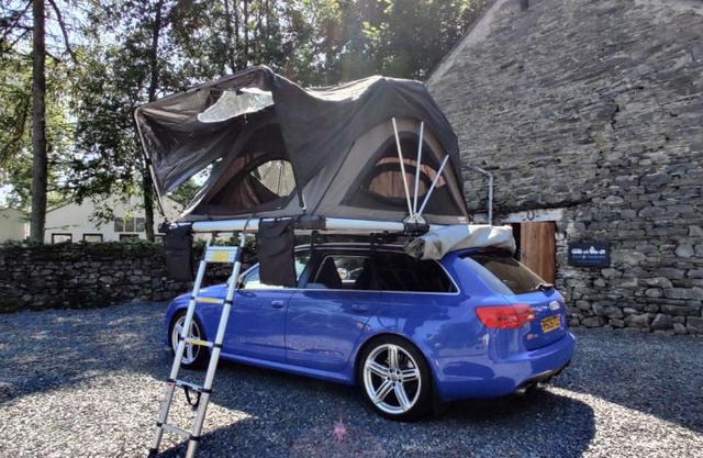 Shackleton Rooftop Tent Rental from ElectricExplorers