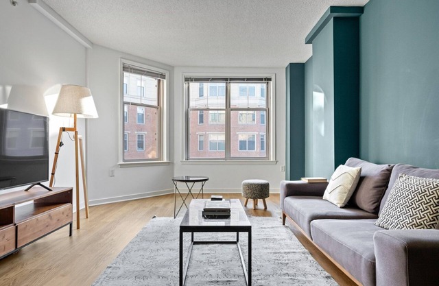 Sharp Foggy Bottom 1BR w/ Gym, Rooftop + Doorman by Blueground
