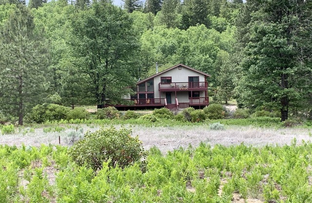 Chalet Shasta sur 35 acres avec vue panoramique sur les montagnes / bain à remous / sauna
