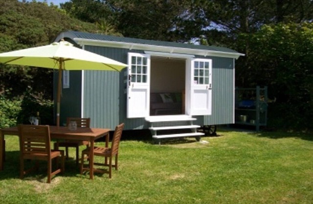 Shepherds Hut au bord de la mer St Ives Bay, Gwithian, Stunning Location