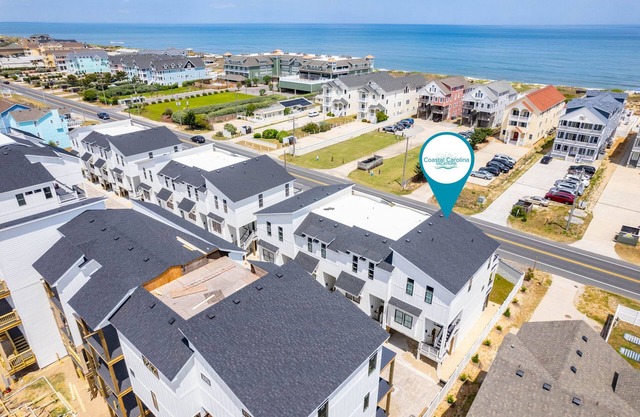 Shorely Happy: New Construction, Semi-Oceanfront Townhouse, Close to Beach!