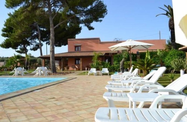 Sicile - Suite Palma nana avec splendide piscine extérieure et un jacuzzi - Casale Abate