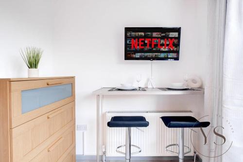 Sienna Studio 1D Near Alton Towers with Free Wi-Fi and Netflix Access