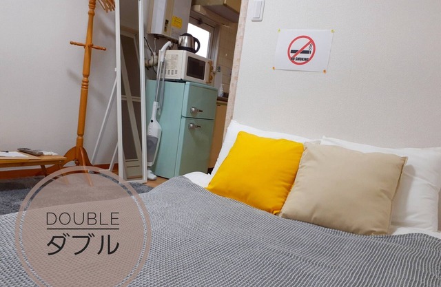 Simple and bright room Double - Room 202 / Hiroshima Hiroshima