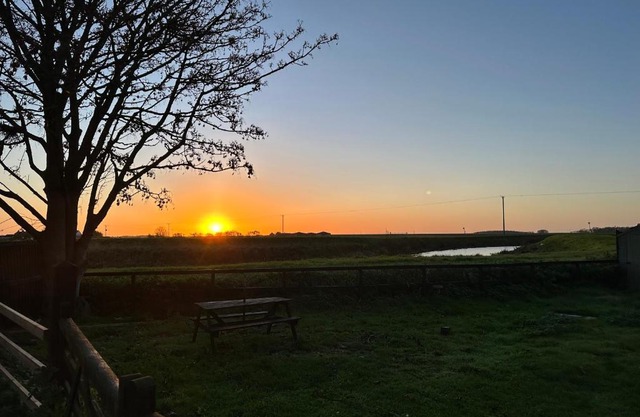 The Riverside lodges