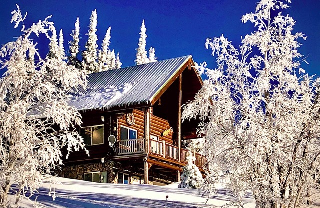 Ski in - ski out Log Cabin à Powder Mountain