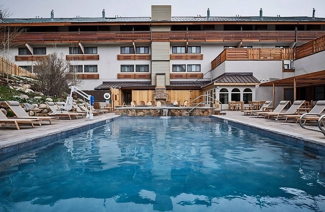 Skiing Adventures Await in Vail: Private Balcony, Mountain View, Spa & Pool