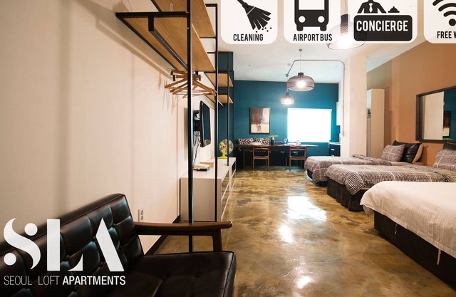 Chambre Familiale Spacieuse @Jongno / SNUH - 314