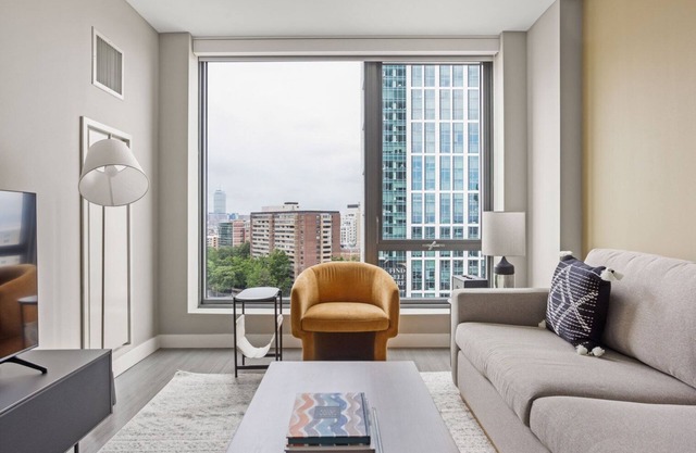 Sleek North Station 1BR w/ W/D & Gym, nr TD Garden, by Blueground